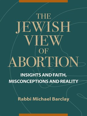 cover image of The Jewish View of Abortion